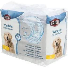 Papierwindeln für Hündinnen (12 Stück/Packung) L: 38-56 cm